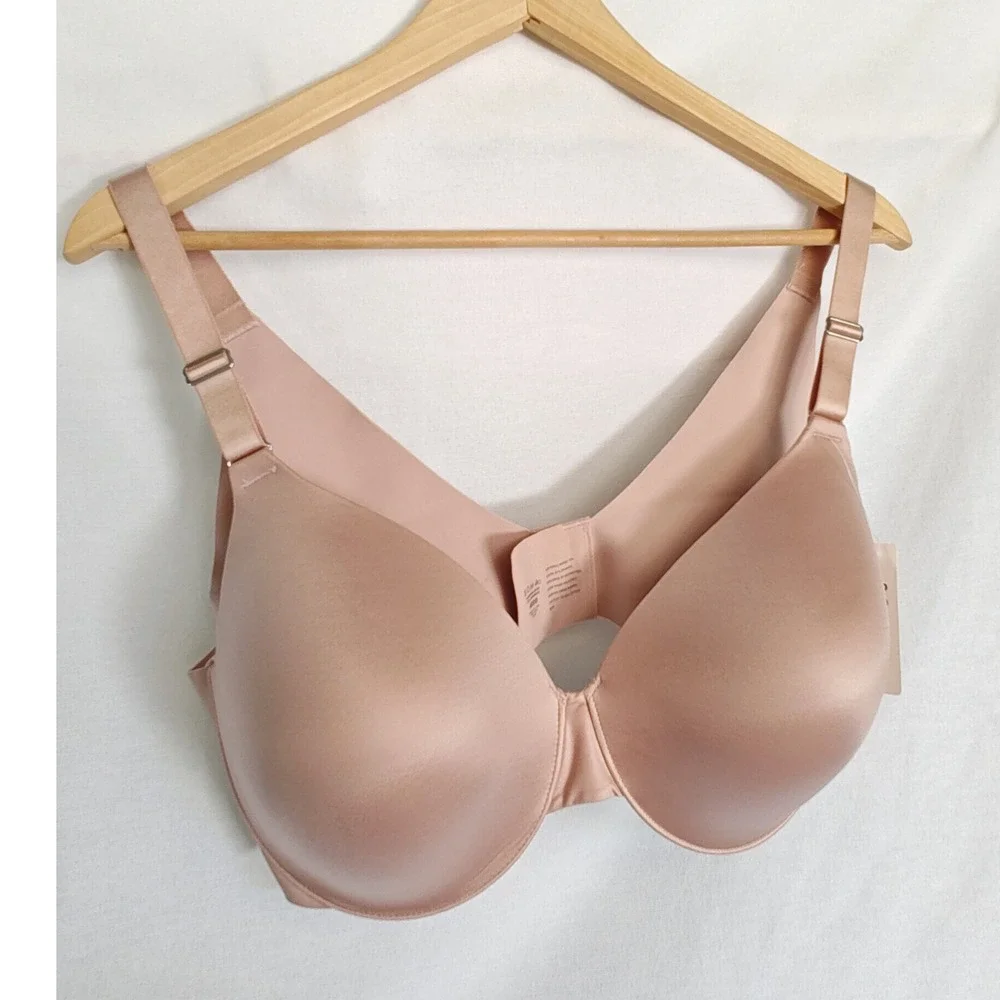 Soma Bra Vanishing Back Full Coverage Adobe Rose 40DD Seamless Underwire‎ NEW